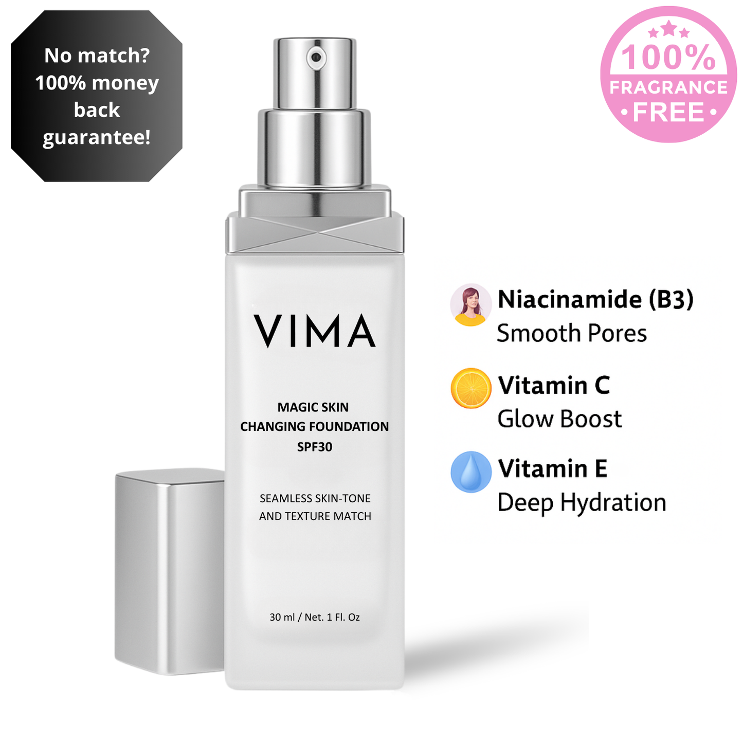 Magic Skin Changing Foundation
